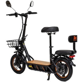 Електросамокат KUGOO KIRIN C1 Pro NEW 2024 (500 Вт; 26 А*год; 48 В), колеса 14", чорний