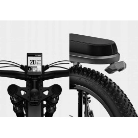 Електровелосипед фетбайк ENGWE X-24 Dual Batteries (1000 Вт; 19,2 А/год+10 А/год; 48 В), колеса 24х4", з ручкою газу, чорний