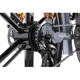 Електровелосипед фетбайк Engwe X-20 Dual Batteries (750 Вт; 14,4 А*год+7,8 А*год; 48 В), колеса 20х4", з ручкою газу, сірий