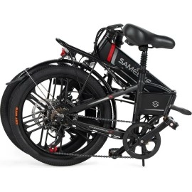 Електровелосипед SAMEBIKE 20LVXD30-II (350 Вт; 10 А/год; 48 В), колеса 20", з ручкою газу, чорний