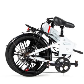 Електровелосипед SAMEBIKE 20LVXD30-II (350 Вт; 10 А/год; 48 В), колеса 20", з ручкою газу, білий