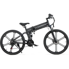 Електровелосипед SAMEBIKE LO26-II (500 Вт; 10 А/год; 48 В), колеса 26", з ручкою газу, чорний