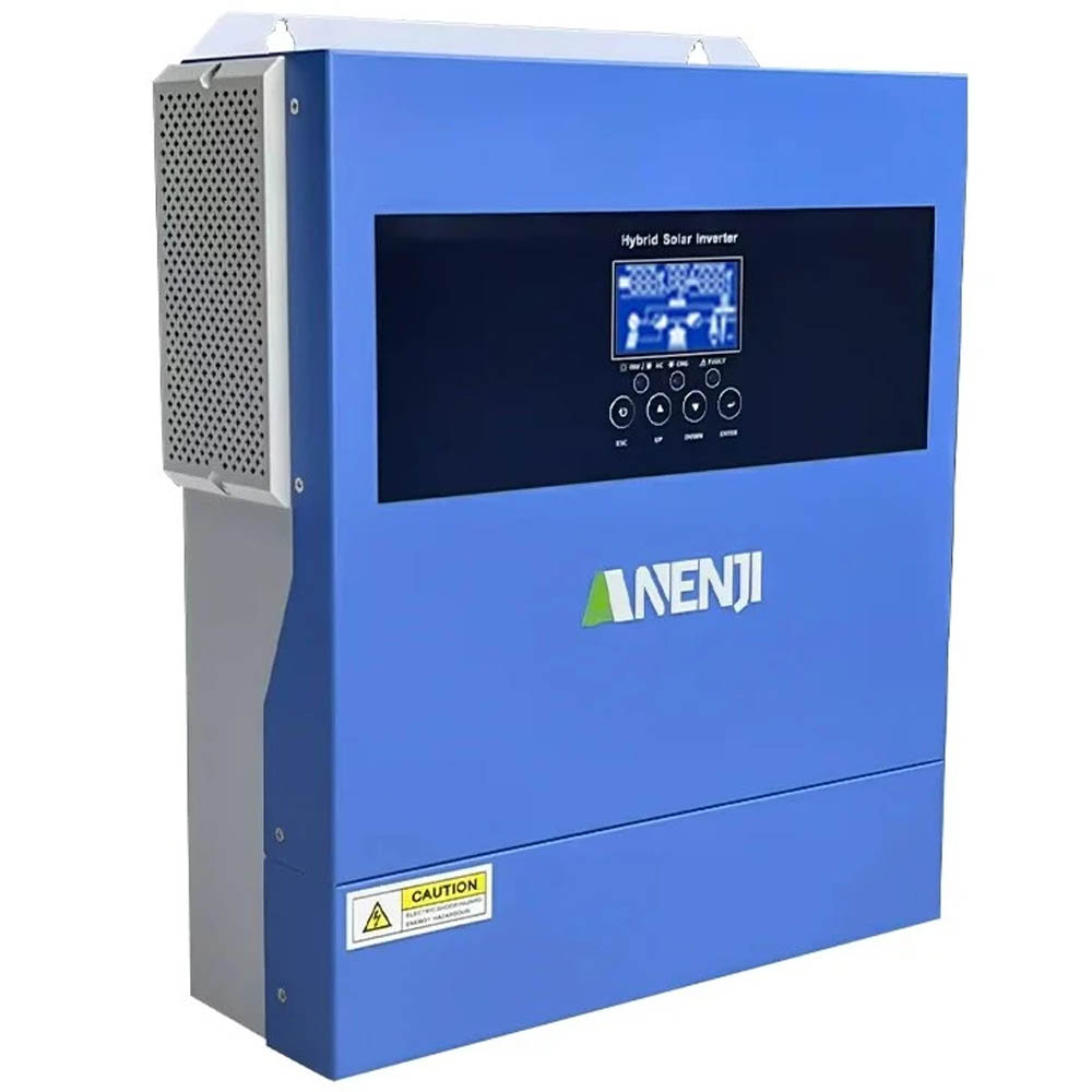Гибридный инвертор Anenji ANJ-4000-24V, 24 В, 4000 Вт (Wi-Fi, бесперебойник, UPS, ИБП)