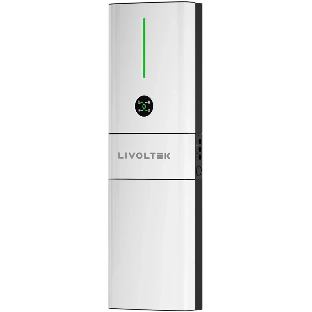 Комплект резервного автономного живлення ДБЖ/UPS Livoltek Hyper-5000 + 2x акумулятора Livoltek BLF51 LiFePO4 51,2V/100AH, 5000 Вт, 10240 Вт/год, літій-залізо-фосфатний акумулятор