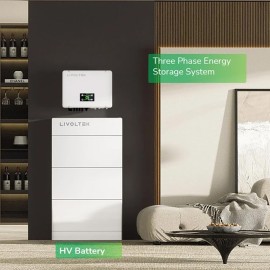 Комплект резервного автономного живлення Livoltek HP3-15KD1, 150В-850В, 15000 Вт, MPPT 150В-850В, 3 фази + Акумулятор Livoltek BHF-S15.3 307,2V/50AH, 15360W*h, 25A/48А, 3xBHF-B10250, LiFePO4, HV Battery System