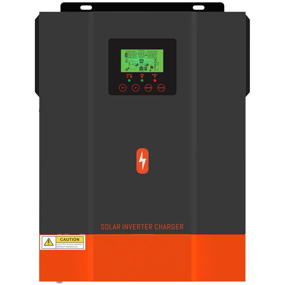 Гібридний інвертор POWMR Solar 3200W POW-HVM3.2H-24V, 24 В, 3000 Вт (безперебійник, UPS, ДБЖ)