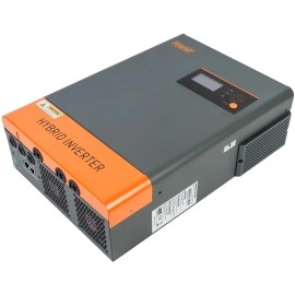 Гібридний інвертор Powmr POW-HVM6.2K-48V-LIP, 48 В, 6200 Вт, (безперебійник, UPS, ДБЖ)