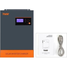 Гібридний інвертор Powmr POW-HVM5.5K-48V-P, 48 В, 5500 Вт (безперебійник, UPS, ДБЖ)