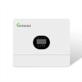 Гібридний інвертор Growatt SPF 6000 ES Plus, 48 В, 6000 Вт, 100 А (безперебійник, UPS, ДБЖ)