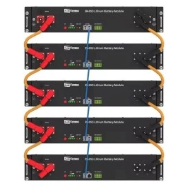 Комплект резервного живлення GOODWE GW5000-ES-20, 48 В, 5000 Вт, 120 А + 2x Акумулятора DYNESS B4850 LiFePO4 48V/50AH (4800W*h)