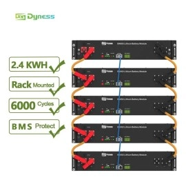 Комплект резервного живлення Techfine GA-11048JMH, 48 В, 11000 Вт + 4x Акумулятора DYNESS B4850 LiFePO4 48V/50AH (9600W*h)