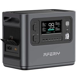 Зарядна станція Aferiy AF-P110, 1200 Вт, 960 Вт*год (електростанція для дому, UPS, ДЖБ)