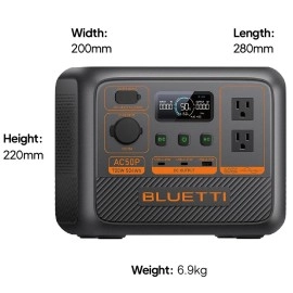 Зарядна станція Bluetti AC50P, 700 Вт, 504 Вт*год (електростанція для дому) EU