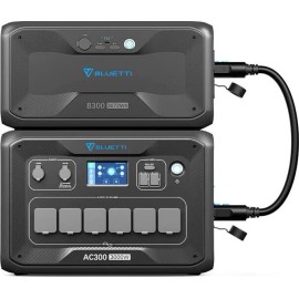Зарядна станція Bluetti AC300+B300, 3000 Вт, 3072 Вт/год (електростанція для дому, UPS, ДБЖ) EU