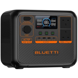 Зарядна станція Bluetti AC70P, 1000 Вт, 864 Вт*год (електростанція для дому, ДБЖ, UPS) UK