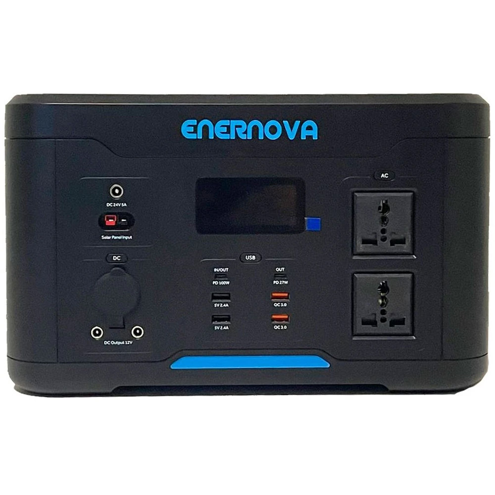 Зарядна станція Enernova Smart PEP-S1000, 1000 Вт, 1166 Вт*год (універсальна розетка, електростанція для дому)