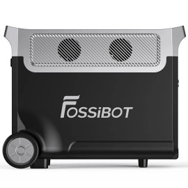 Зарядна станція Fossibot F3600PRO, 3600 Вт, 3840 Вт*год ( Bluetooth APP, електростанція для дому, UPS, ДБЖ) EU, чорний