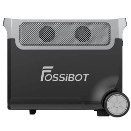 Зарядна станція Fossibot F3600, 3600 Вт, 3840 Вт/год (електростанція для дому, UPS, ДБЖ) EU, чорний