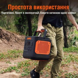 Зарядна станція Jackery Explorer 2000 PRO, 2200 Вт, 2160 Вт*год (електростанція для дому, UPS, ДБЖ)