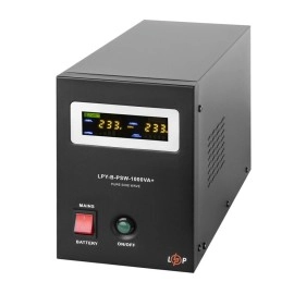 ДБЖ з правильною синусоїдою 12V LPY-B-PSW-1000VA+(700Вт) 10A/20A