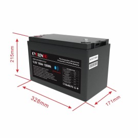 Аккумуляторная батарея литий-железо-фосфатная 12.8В 100Ач Cyclen 12.8V 100AH LiFePo4 (подогрев/Bluetooth)