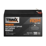 Trinix 12V9Ah/20Hr Super Charge AGM Акумуляторна батарея 12В 9Аг свинцево-кислотна