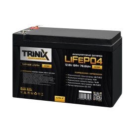 Акумуляторна батарея літій-залізо-фосфатна 12.8В 6Аг Trinix TLFP-1206 Ultra LiFePO4