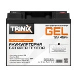 Акумуляторна батарея гелева 12В 45Аг Trinix TGL12V45Ah/20Hr GEL