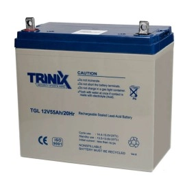 Акумуляторна батарея гелева 12В 55Аг Trinix TGL12V55Ah/20Hr GEL