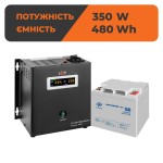 Комплект резервного живлення ДБЖ + мультигелева батарея (UPS W500 + АКБ MG 480Wh)