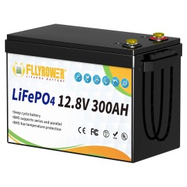 Акумулятор FlyPower LiFePO4 12V/300AH, 3840 W/h 