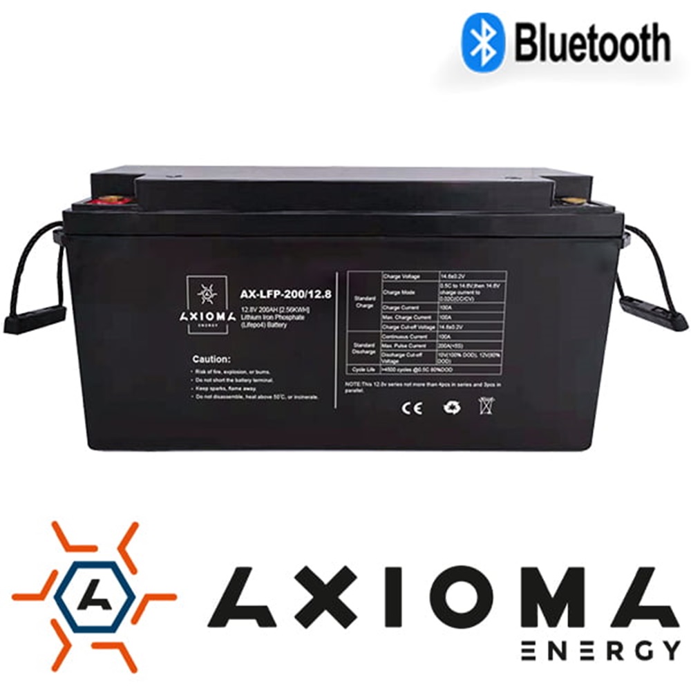 Акумулятор AXIOMA energy AX-LFP-200/12.8, LiFePo4 200A 12.8В 