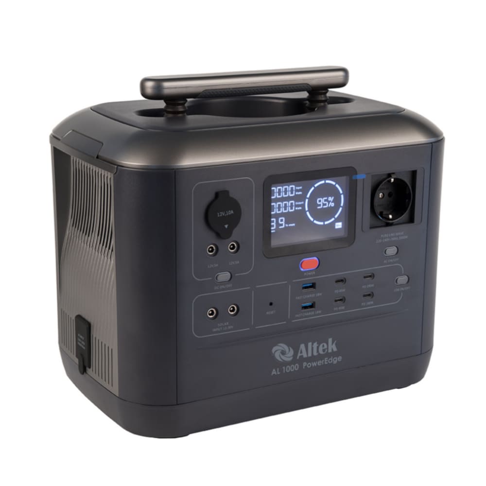 Портативна зарядна станція Altek CP 1000 (1075,2 Вт·г)