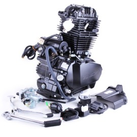 Двигун ТАТА CB 150D на мотоцикл Minsk/Viper 150j, ZONGSHEN (оригінал) (з повітряним охолодженням, бензиновий)