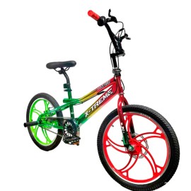Дитячий велосипед X-Treme FALCON 25.20-02 зелено-жовто-червоний