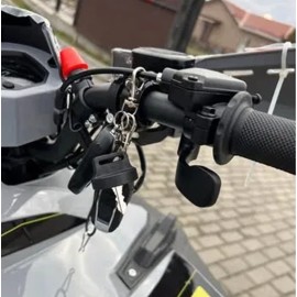 Квадроцикл Forte AFF125 PRO сіро-жовтий