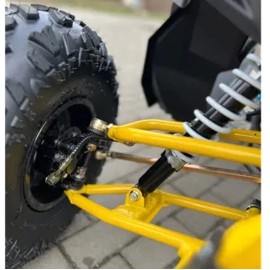 Квадроцикл Forte AFF125 PRO сіро-жовтий