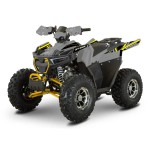 Квадроцикл Forte AFF125 PRO сіро-жовтий