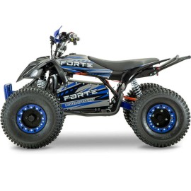 Квадроцикл акумуляторний Forte ATV1000I чорно-блакитний