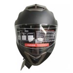 Мотошолом чорний FORTE BLD-160, розмір L,M,XL