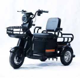 Трицикл акумуляторний Forte CARGO-P650 чорний
