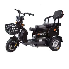 Трицикл акумуляторний Forte FAMILY-WS600 чорний