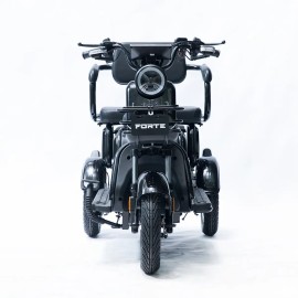 Трицикл акумуляторний Forte Family-P1000 чорний