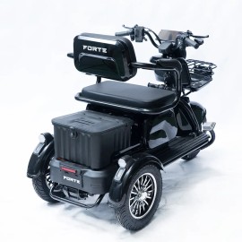 Трицикл акумуляторний Forte Family-P1000 чорний