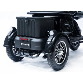 Трицикл акумуляторний Forte Family-P1000 чорний