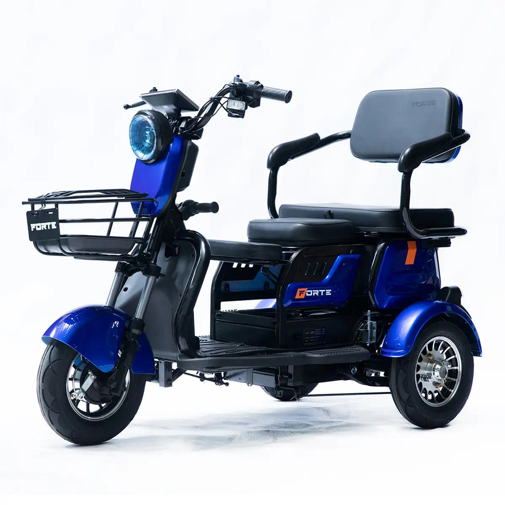 Трицикл акумуляторний Forte Family-P600 синій