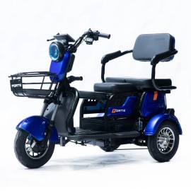 Трицикл акумуляторний Forte Family-P600 синій