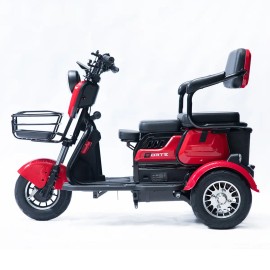 Трицикл акумуляторний Forte Family-P600 червоний