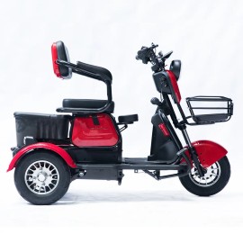 Трицикл акумуляторний Forte Family-P600 червоний
