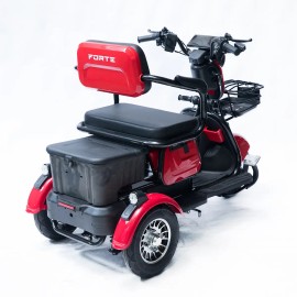 Трицикл акумуляторний Forte Family-P600 червоний